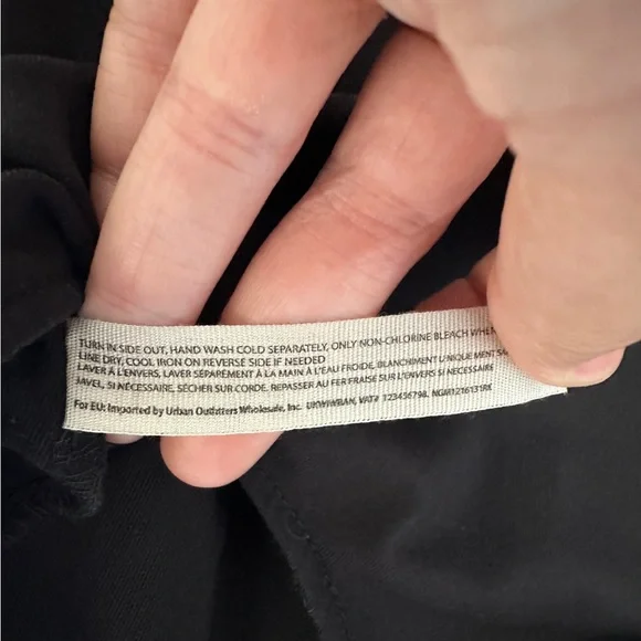 Free People Intimately Black Square Neck Short Sleeve Bodysuit in Size Small - Picture 12 of 13